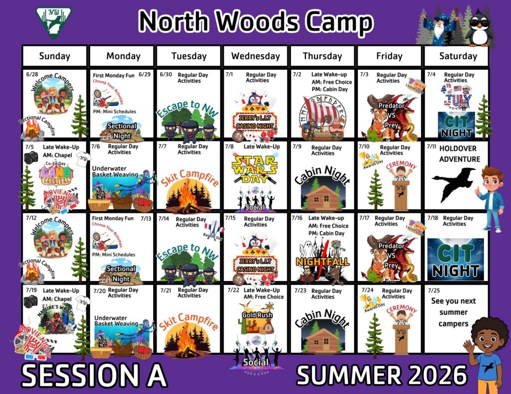 North woods session A